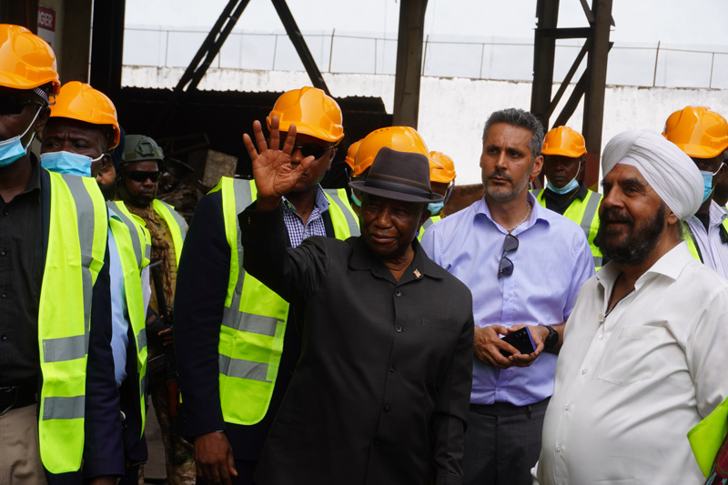 Inauguration/Ground Breaking Ceremony of Indian Enterprises by President of Liberia- 17 April 2026